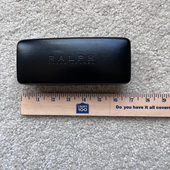 Ralph Lauren sunglasses 5203 1090T5 Black Plastic Sunglasses Brown Gradient - Picture 2 of 16